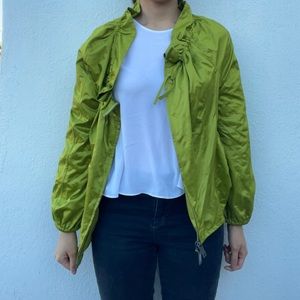 Dkny green silky jacket
